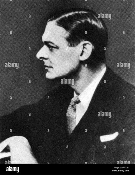 Thomas Stearns (TS) Eliot (1888-1965), American-born British poet ...