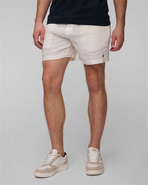 Men's white linen shorts Polo Ralph Lauren | S'portofino