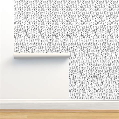 LARGE _ boob fabric - black and white Wallpaper | Spoonflower