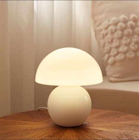 Dawnwake Mushroom Lamp Table Lamp for Bedroom,Desk Bedside Small Lamps ...
