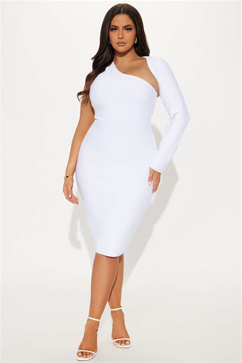 Plus Size White Dresses for Women | Shop White Plus Size Dresses ...