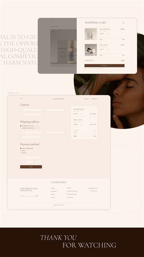 Charm point | Online store on Behance