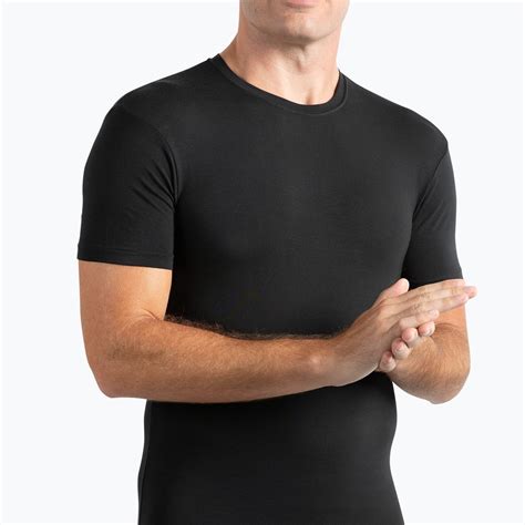 Black Crew Neck Undershirt // UnderFit