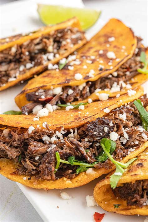 Birria Shredded Beef Taco Recipe | Besto Blog
