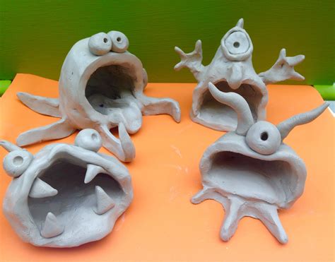 Pin by Miss Shajiang on ECE | Clay projects for kids, Clay crafts for ...