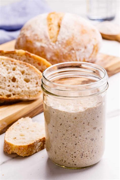 How To Wake Up Sourdough Starter From Fridge To Prepare Bread Dough Recipe