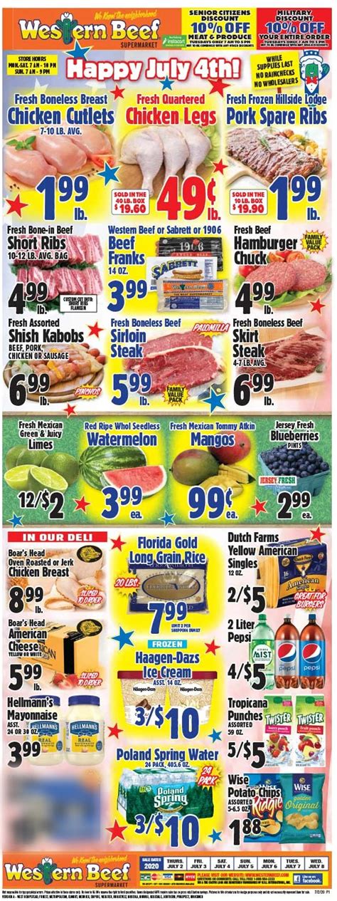 Western Beef Ad Circular - 07/02 - 07/08/2020 | Rabato