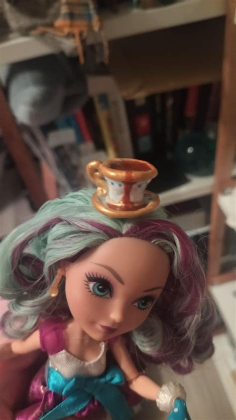 Wife trifted Maddie Hatter but she was missing most of her accessories, so I made her the teacup ...