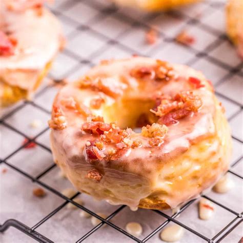 Maple Bacon Air Fryer Donut - Home. Made. Interest.