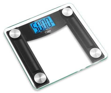 Ozeri ProMax 560 lbs / 255 kg Bath Scale, with 0.1 lbs / 0.05 kg Sensor ...
