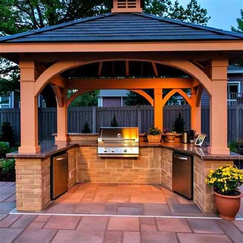 25 Outdoor Kitchen Gazebo Design Ideas You’ll Love
