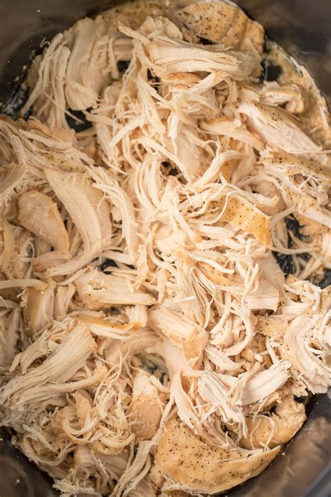 Crock Pot Shredded Chicken Recipe