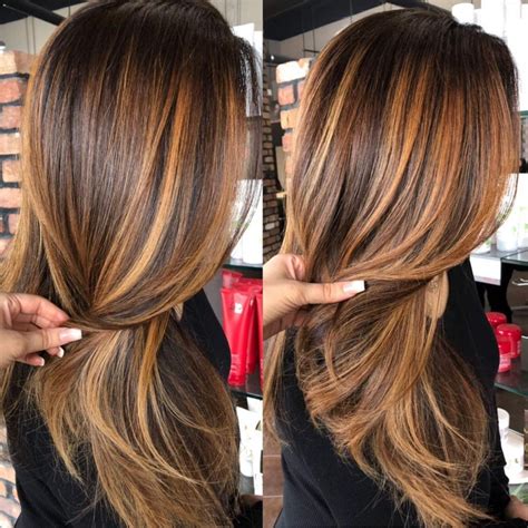 60 Looks with Caramel Highlights on Brown Hair | Coiffures coupes de ...