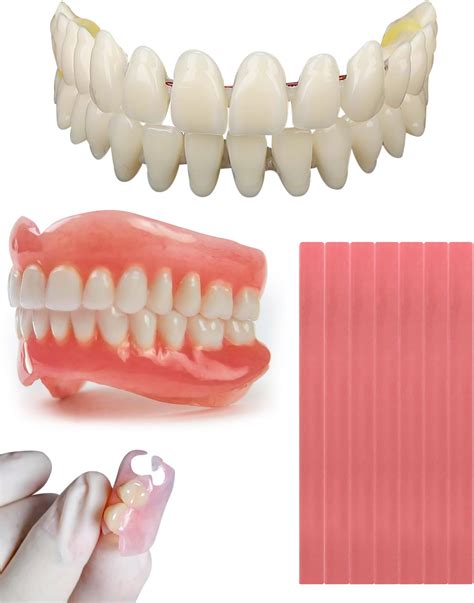 Amazon.com: DIY Denture Fake Teeth Kit, Fake Teeth DIY Kit Easy and ...