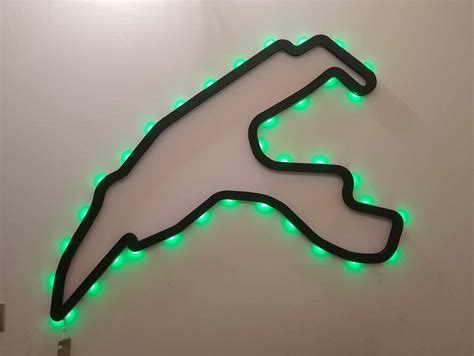 Spa Francorchamps LED Wall Light by Alinush | Download free STL model ...