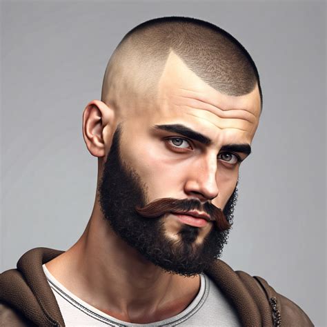 15 Big Forehead Buzz Cut Styles to Enhance Your Look - Burst of Style