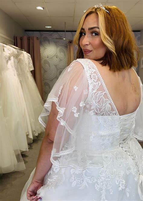 Boho Plus Size Wedding Dress