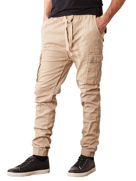 Men's Slim Fit Stretch Cargo Jogger Pants - Walmart.com