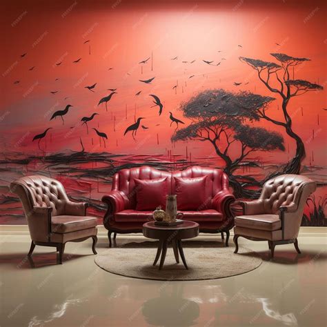 Premium Photo | Serengeti Silhouette Sonata African Wallpaper Photo