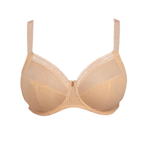 Fusion Underwire Full Cup Side Support Bra - Sand – Liza Clifford ...
