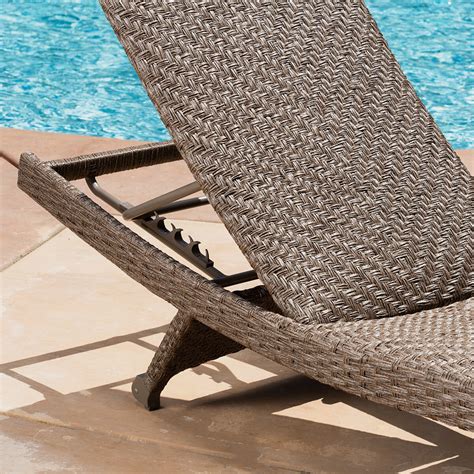 Adjustable Stacking Wicker Outdoor Patio Chaise Lounge at Lynn Walker blog