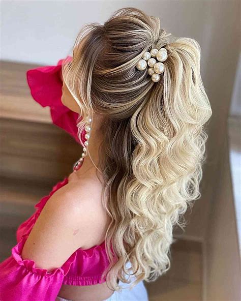 Wedding guest hairstyles half up 60 photos - Astyledwedding.com