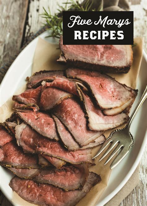 Perfect Roast Beef Cold Cuts from Five Marys — FIVE MARYS RANCH
