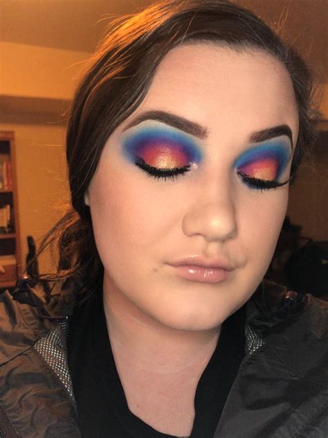 Sun set eye look! CCW! 💛💜💙 : MakeupAddiction