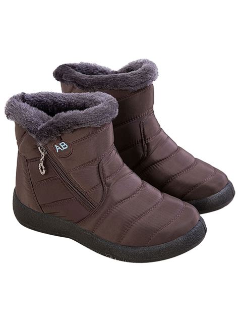 Ankle Waterproof Boots Womens