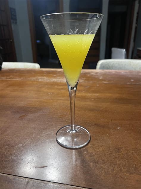 I’m enjoying a mimosa made with cooks cali champagne brut for new years ...