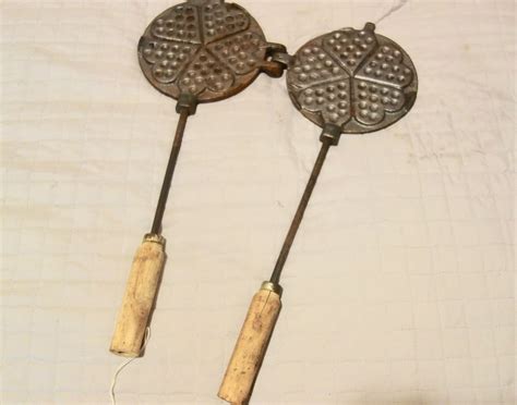 Vintage Waffle Iron Parts at Anne Forbes blog