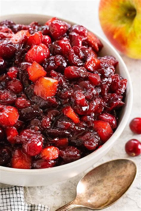 Apple Cranberry Sauce - Jessica Gavin