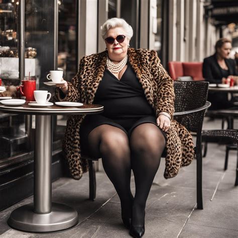 Busty fat Obese beautiful strict granny, with blon by cleverjoe on ...