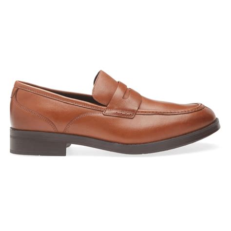 Cole Haan Men's Newmark Grand Penny Loafer British Tan/Dark Brown