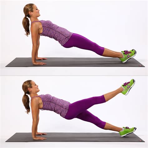 Reverse Plank With Leg Lift | Tone Your Entire Body With This 1 Move ...