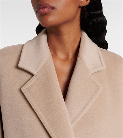 Rebus wool and cashmere coat in beige - Max Mara | Mytheresa