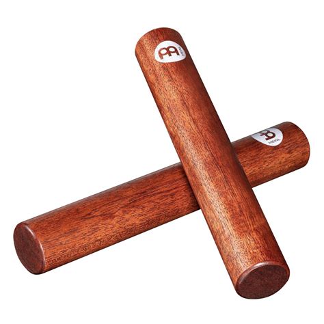 Meinl Percussion Wood Claves, Indian Walnut at Gear4music