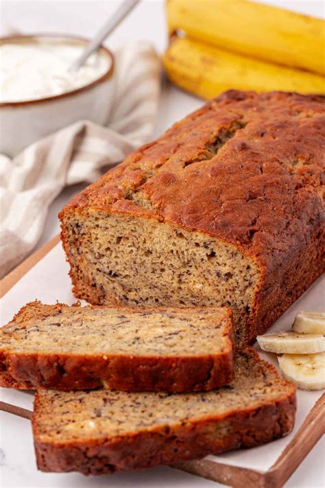Greek Yogurt Banana Bread - Build Your Bite