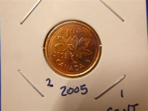 CANADA 2005 ONE CENT - For Sale, Buy Now Online - Item #679082