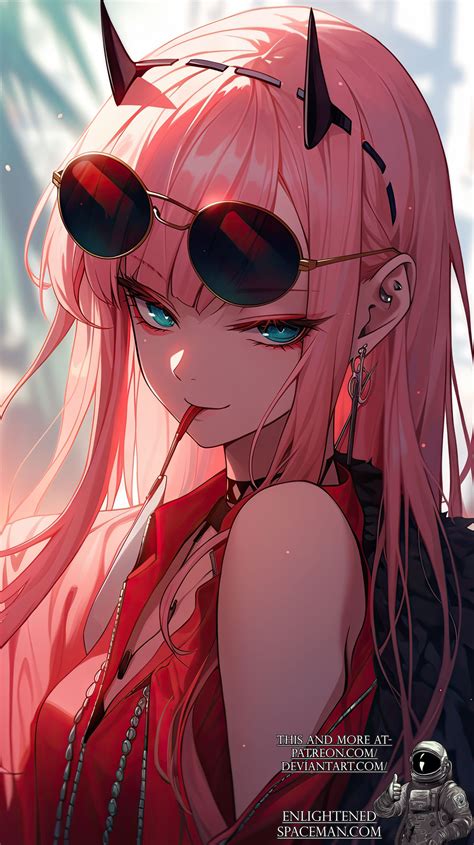 Zero Two - 01 by EnlightenedSpaceman on DeviantArt
