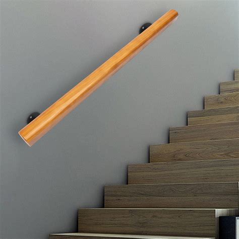 Indoor Wood Railing Kit VEVOR Stair Railing Kit Aluminum Handrail