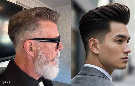 Modern Pompadour Hairstyle Men