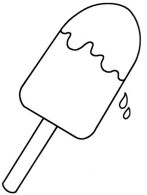 Coloring Pages Popsicle for kids (28 pcs) - download or print for free ...