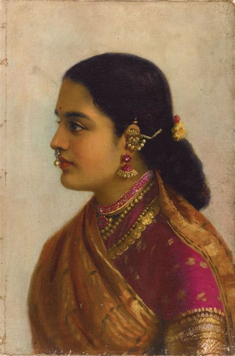 varma raja ravi untitled (portra | figurative | sotheby's n09479lot8tp8nen | Indian women ...