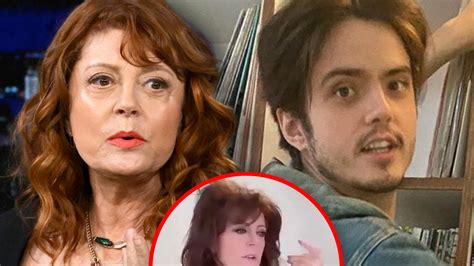 Susan Sarandon's Son Asks Social Media to Stop Showing His Mom's ...