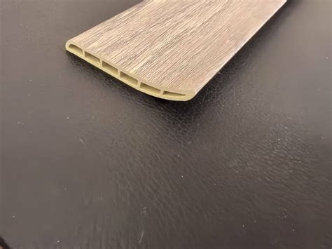 H-0505b Pvc Fauxwood Trim, Base Moulding, Flooring Trim, Extrude ...