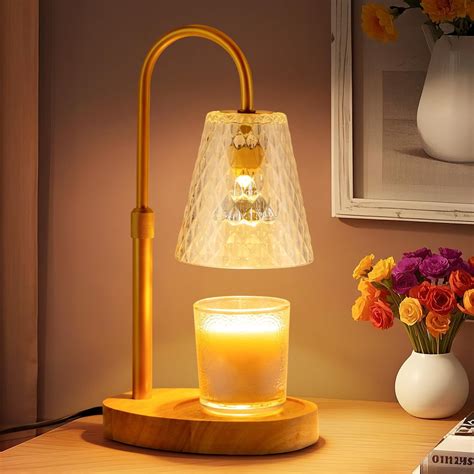 Candle Warmer Lamp with Timer: Electric Candles Warmers Adjustable ...