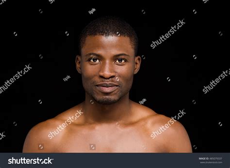 Portrait Naked Black Man Posing Studio Stock Photo 485079337 | Shutterstock