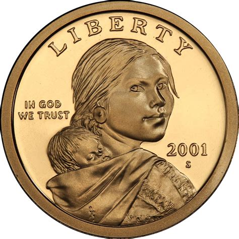 2001 S $1 Pf | Sacagawea Dollars | Coin