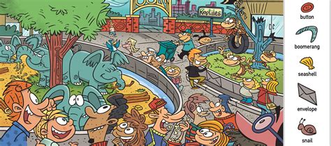 Hidden Picture Games Hidden Picture Printable